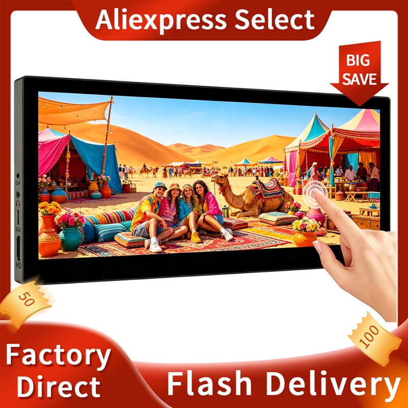 10.3inch Small Touchscreen Mon - Pc Gaming On Android ulasan dan harga