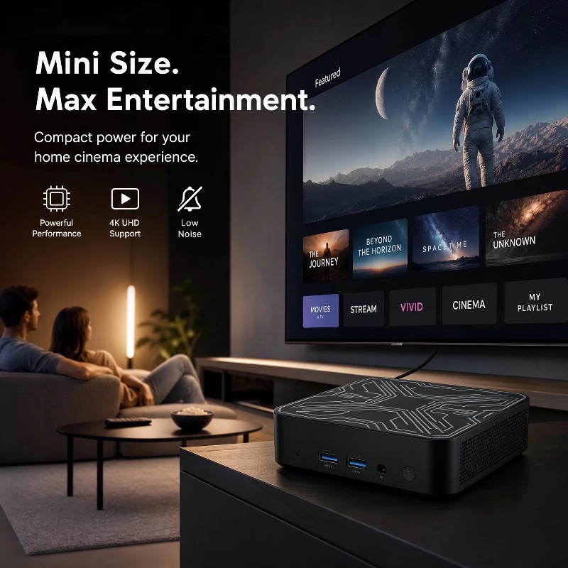 2026 New Mini PC Portable Inte - Pc Gaming Setup ulasan dan harga
