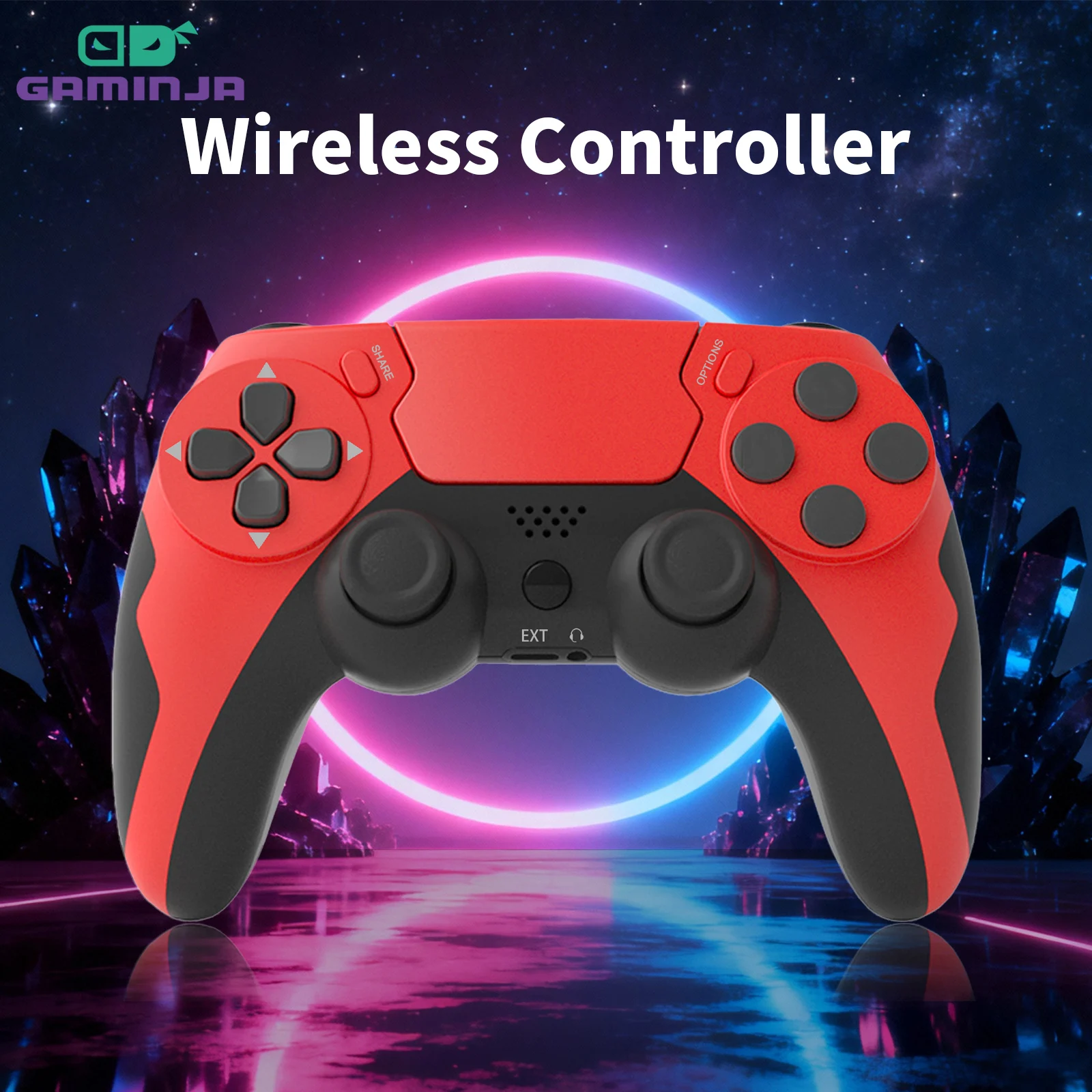 GAMINJA New Wireless Gamepad P - Pc Gaming Emulator ulasan dan harga