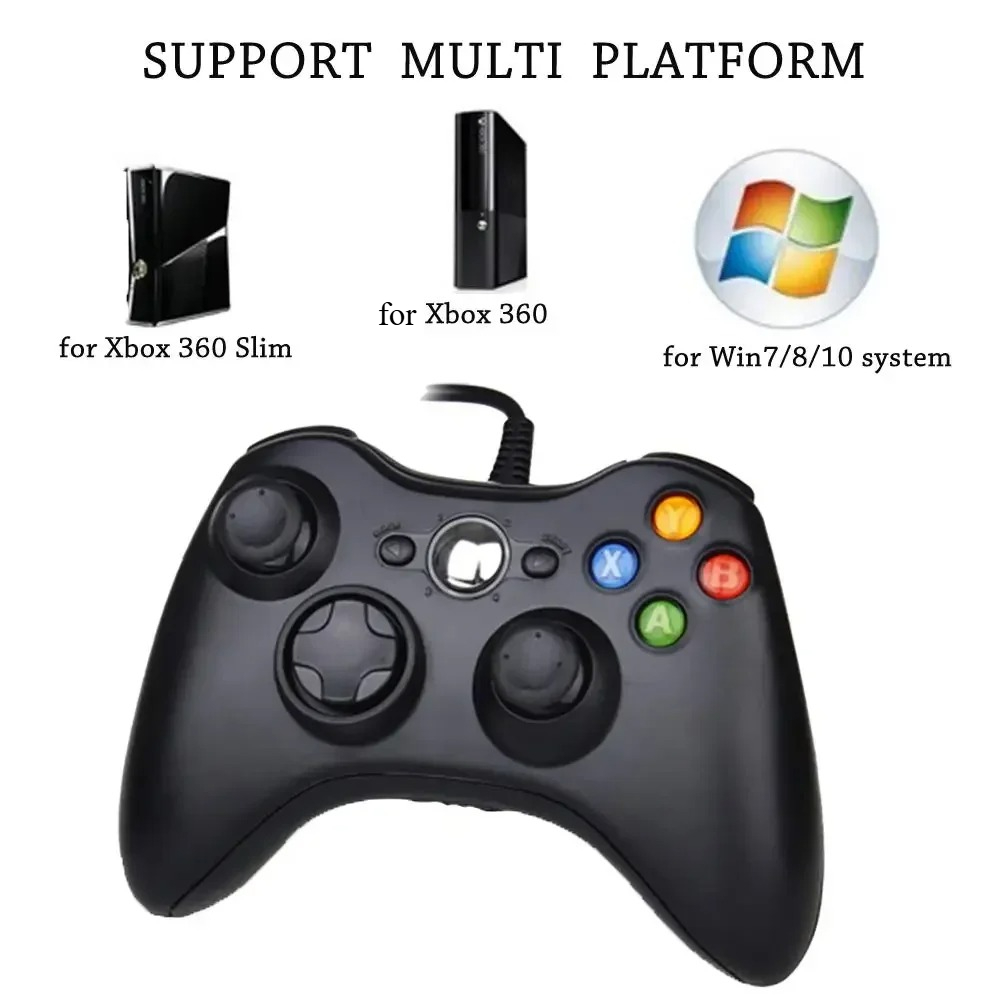 Gamepad for Xbox 360 Controlle - Pc Gaming Emulator ulasan dan harga