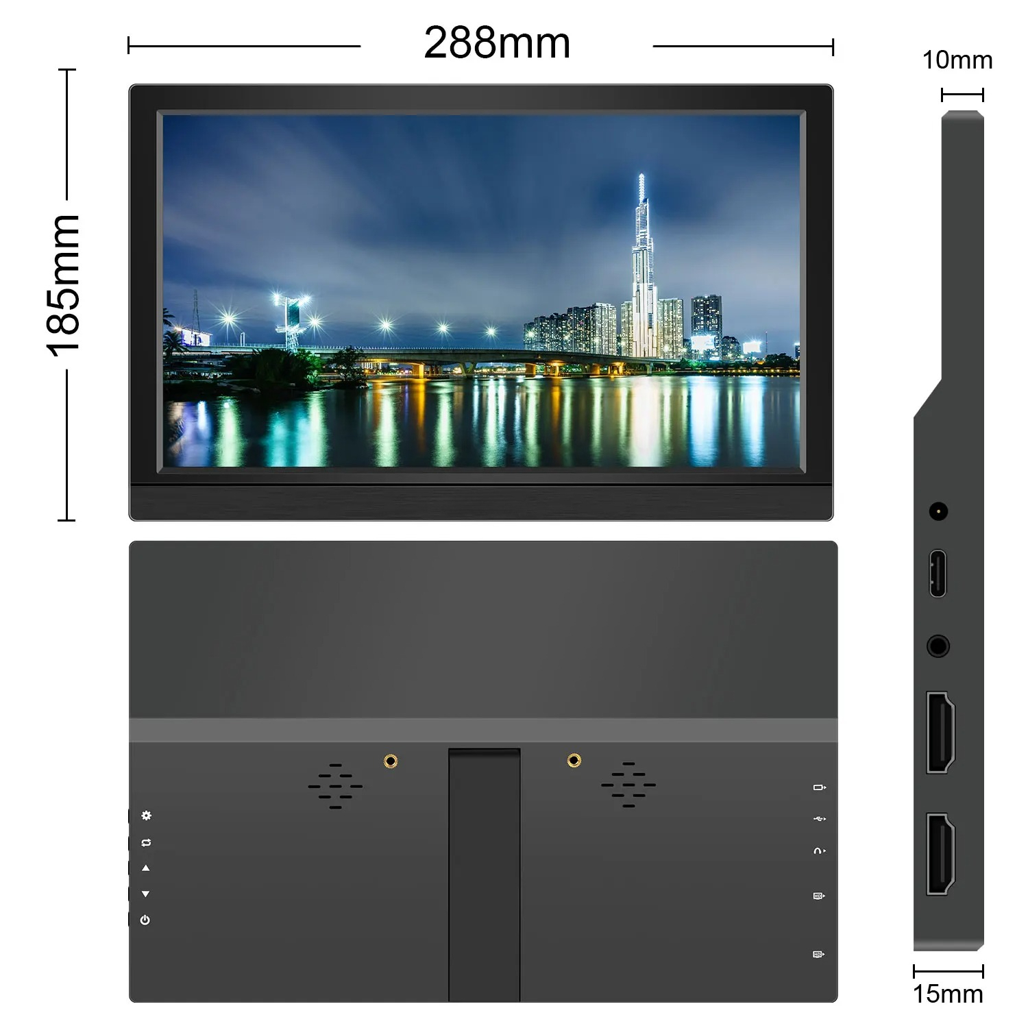 11.6-inch Portable Monitor Lap - Pc Gaming On Android ulasan dan harga