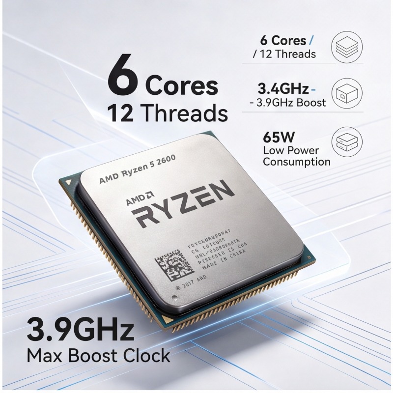 AMD Ryzen 5 2600 R5 2600 3.4GH - Pc Gaming Amd Ryzen 5 ulasan dan harga