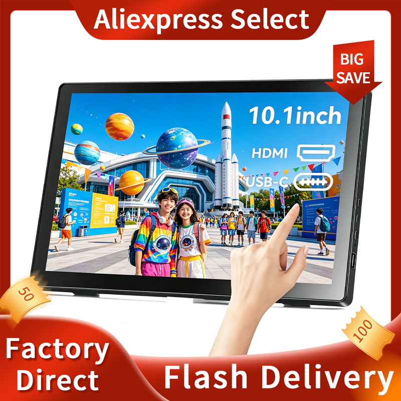 Small Touchscreen Monitor 10.1 - Pc Gaming On Android ulasan dan harga