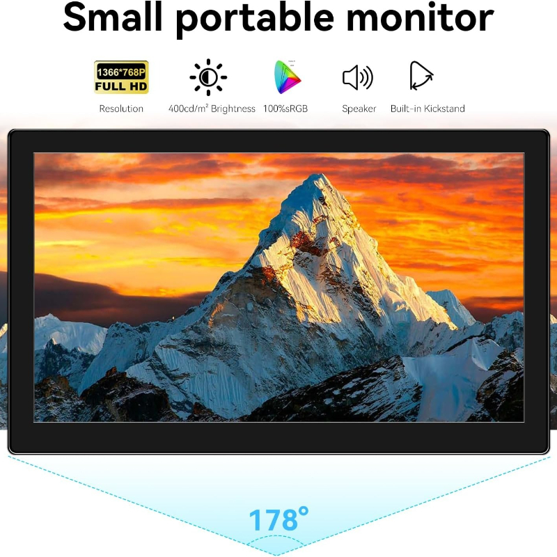 Small Touchscreen Monitor 10.1 - Pc Gaming On Android ulasan dan harga