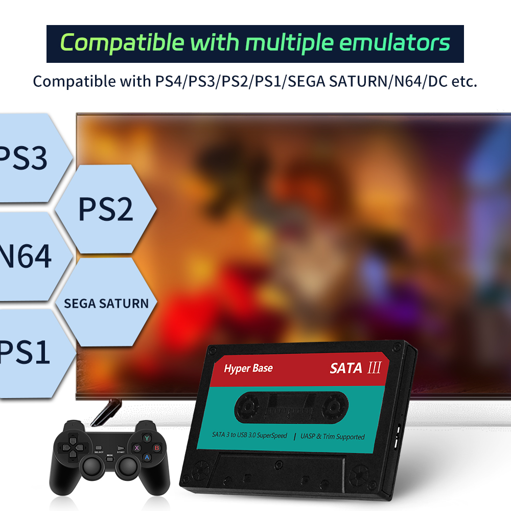 Portable PN500G/2T Game Hard D - Pc Gaming Emulator ulasan dan harga