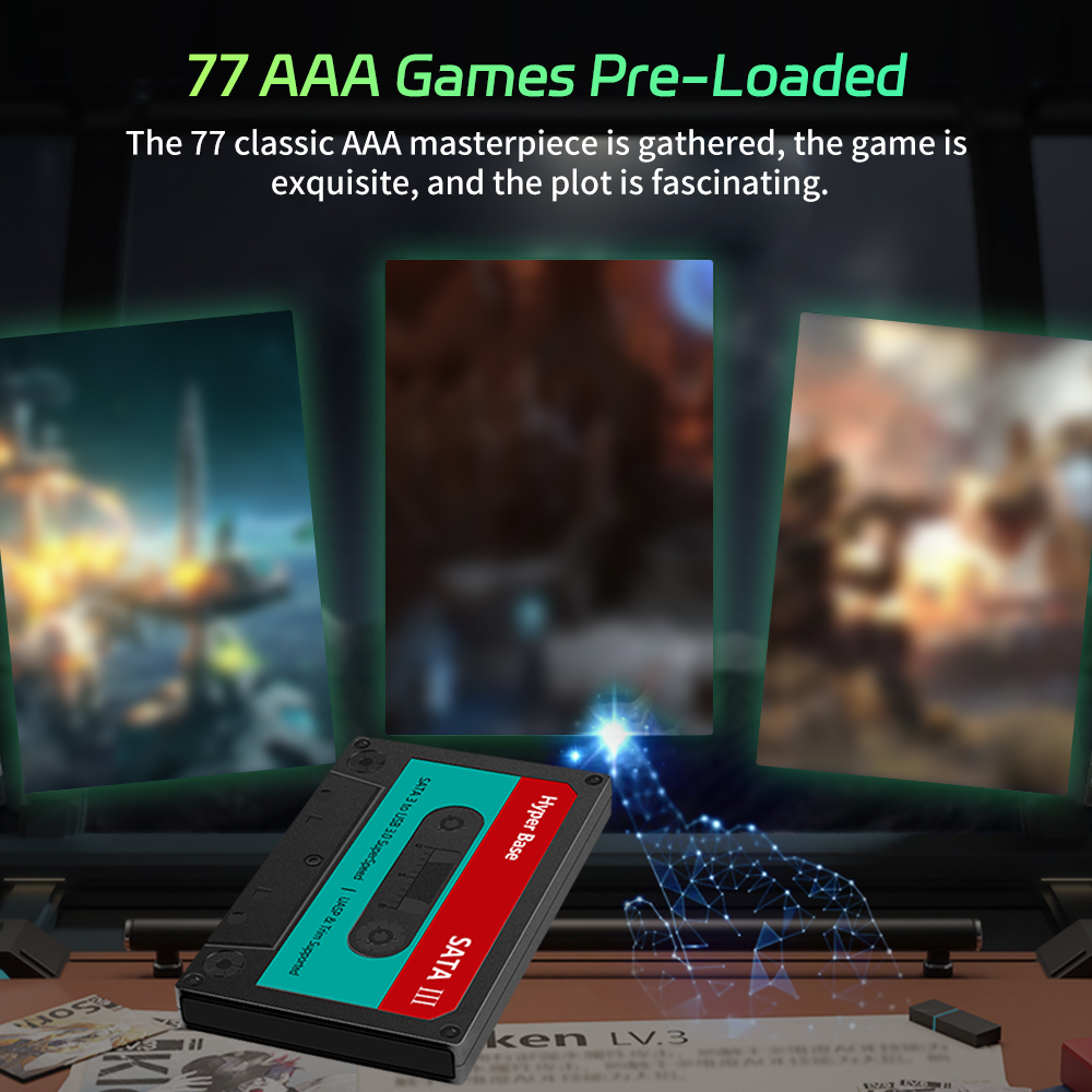 Portable PN500G/2T Game Hard D - Pc Gaming Emulator ulasan dan harga