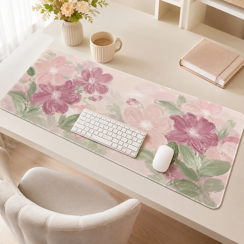 Pink Sakura Watercolor Mouse P - Pc Gaming Pink ulasan dan harga