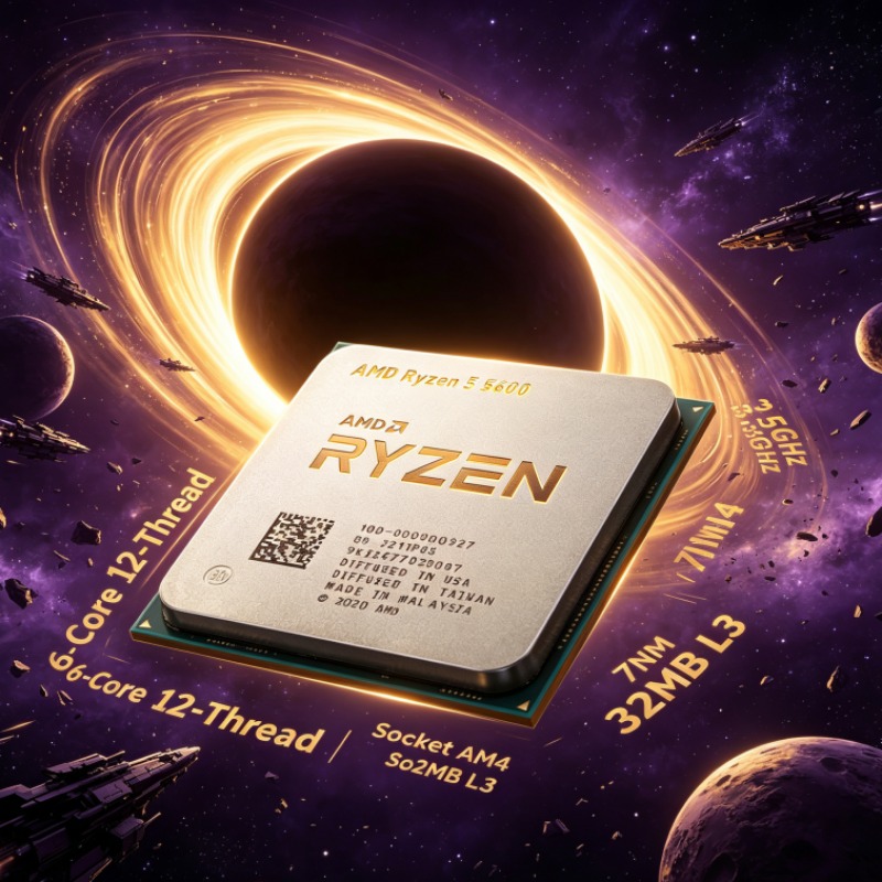 Ryzen 5 5600 6-Core 12-Thread  - Pc Gaming Amd Ryzen 5 ulasan dan harga