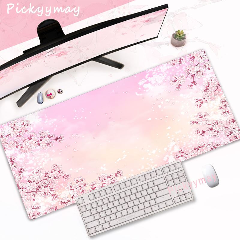 CIFBUY Pink Cherry Blossom Gam - Pc Gaming Pink ulasan dan harga