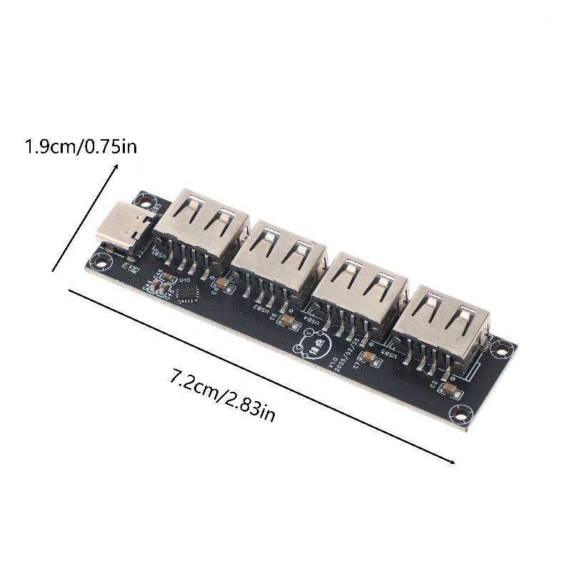 USB 2.0 Hub 4 Port Adapter CH3 - Pc Gaming Emulator ulasan dan harga