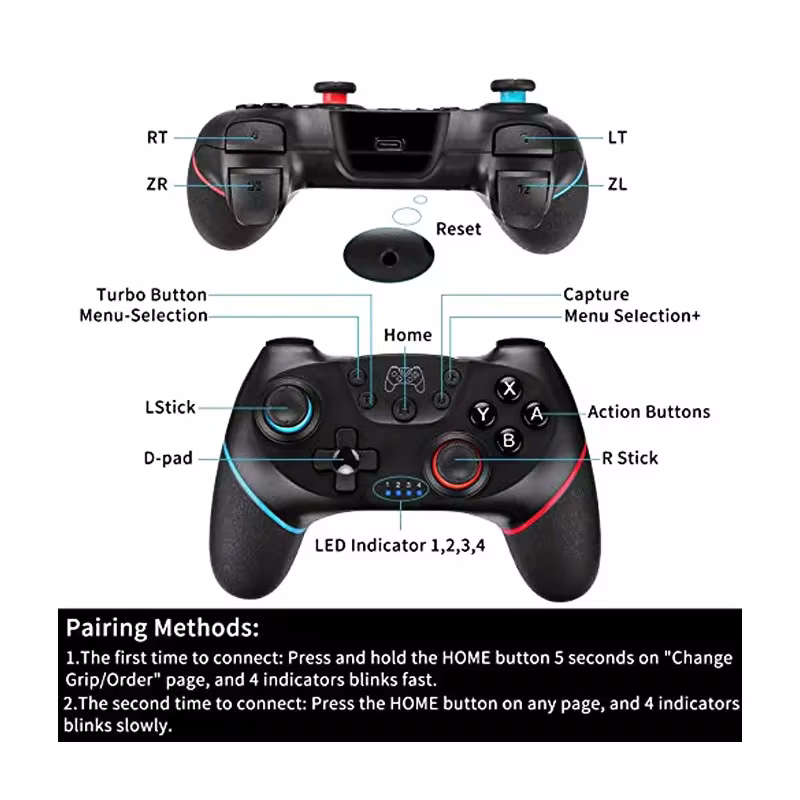 USB Bluetooth Wireless Control - Pc Gaming Emulator ulasan dan harga