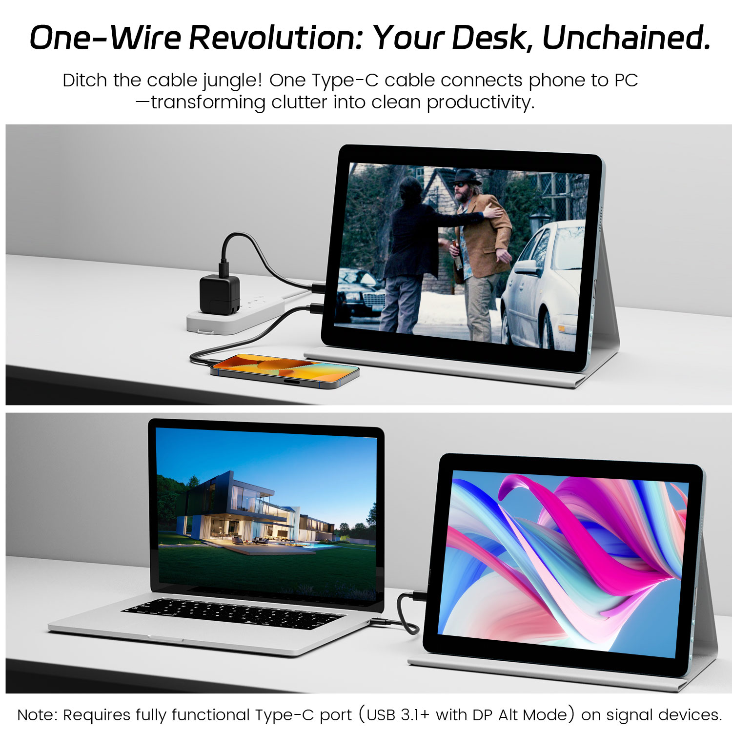 9.7inch Portable monitor 2048* - Pc Gaming On Android ulasan dan harga