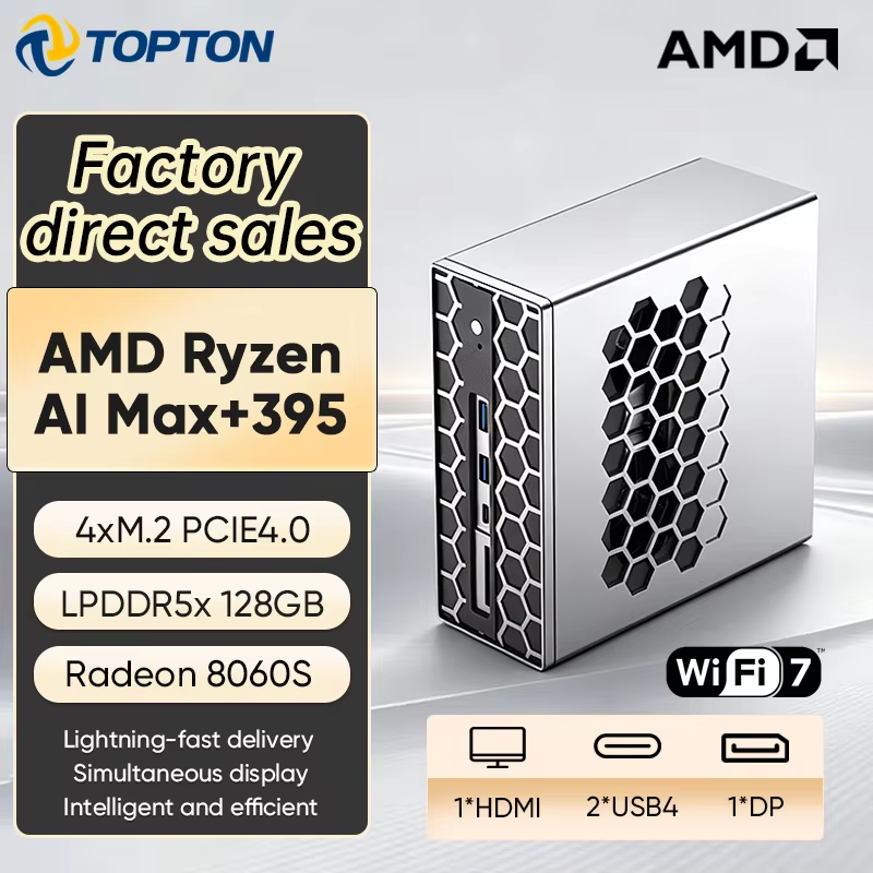Topton Gaming AI Mini PC AMD R - Pc Gaming Setup ulasan dan harga