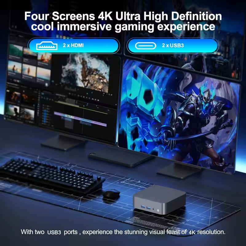 2026 Intel N150 Mini PC Portab - Pc Gaming Setup ulasan dan harga